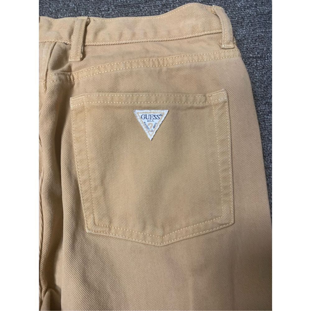 Vintage Tan Guess Denim Jeans - Picture 3 of 9